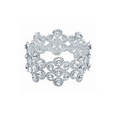 Stretch Hair Bun Bracelet - Flower Bouquet