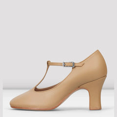 Bloch Ladies Chord T-Strap 3" Character Shoes