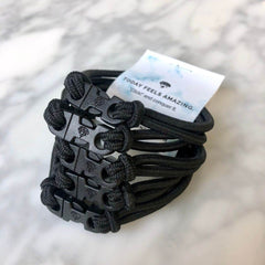 Buckle Hair Tie Elastics (5 Pack)