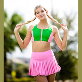 The Center Court Skirt - Sachet Pink