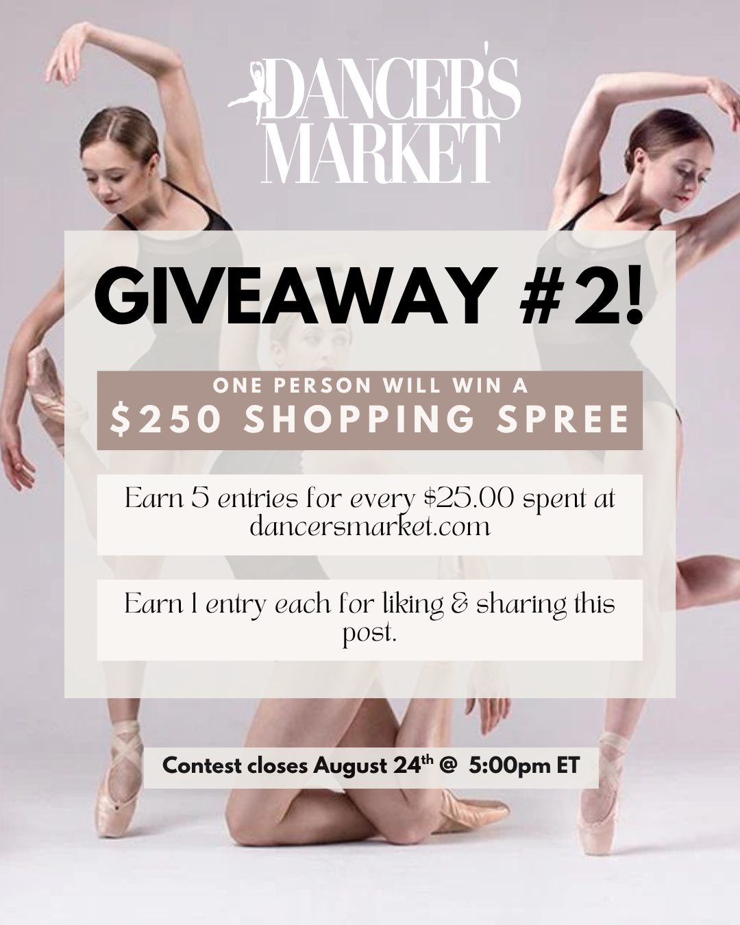 $250.00 Summer Dancewear Giveaway!