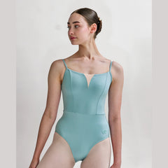 Coco High Cut Cami Leotard - Matcha