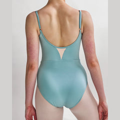 Coco High Cut Cami Leotard - Matcha