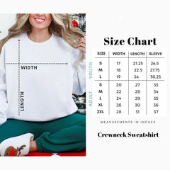 Reindeer Names Sweatshirt