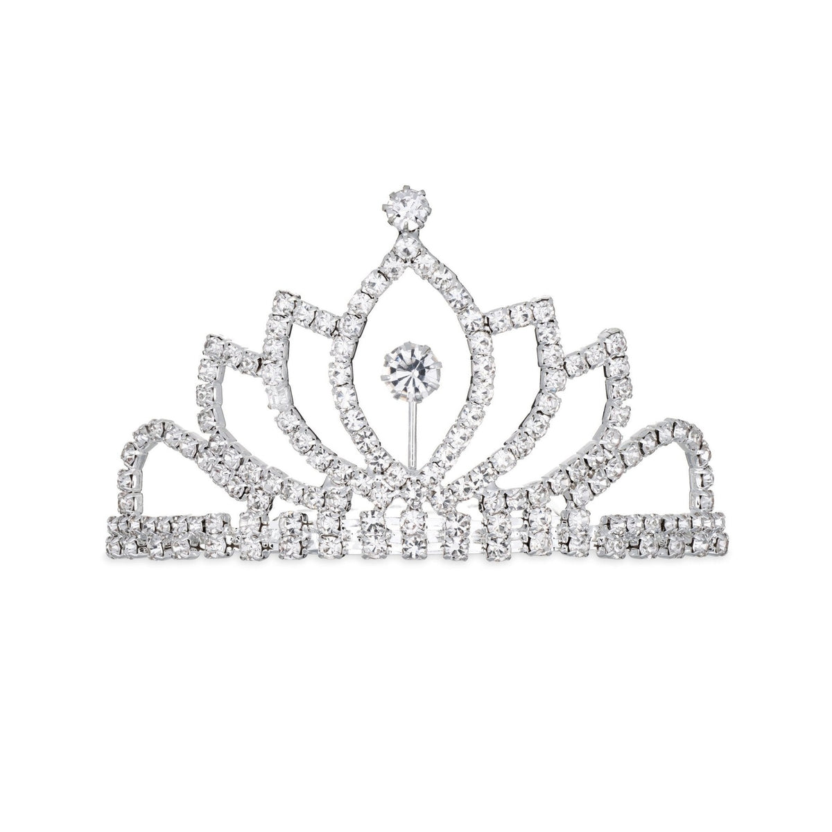 Tiara Hair Comb - Lotus Blossom