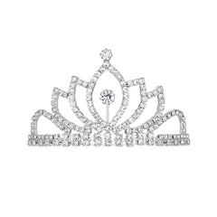 Tiara Hair Comb - Lotus Blossom