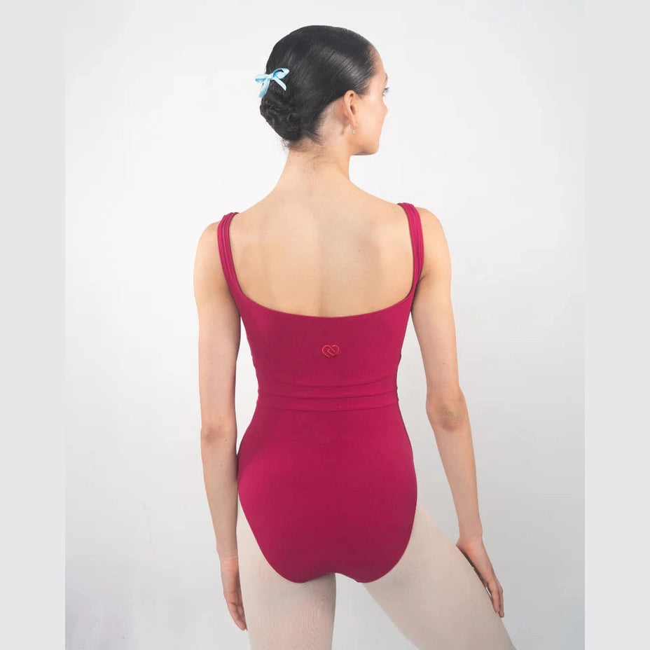 Grace High Cut Tank Leotard - Raspberry