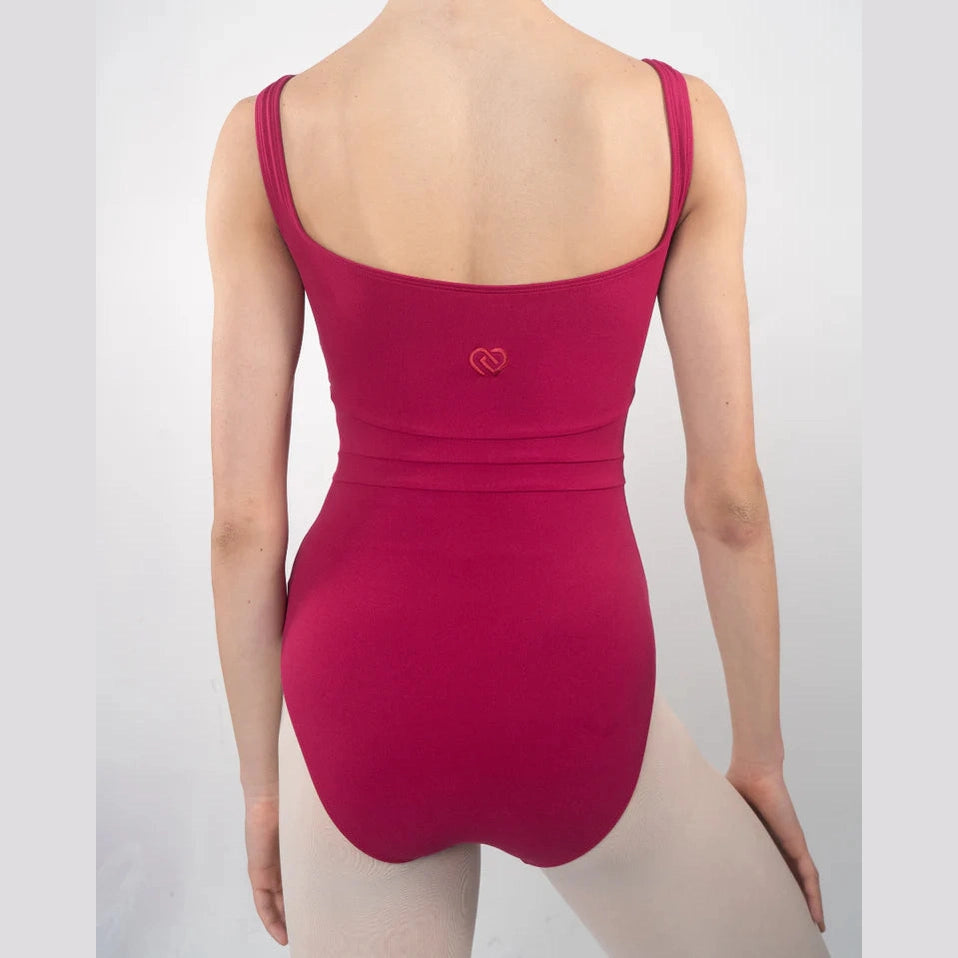 Grace High Cut Tank Leotard - Raspberry