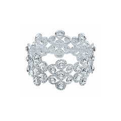 Stretch Hair Bun Bracelet -  Flower Bouquet