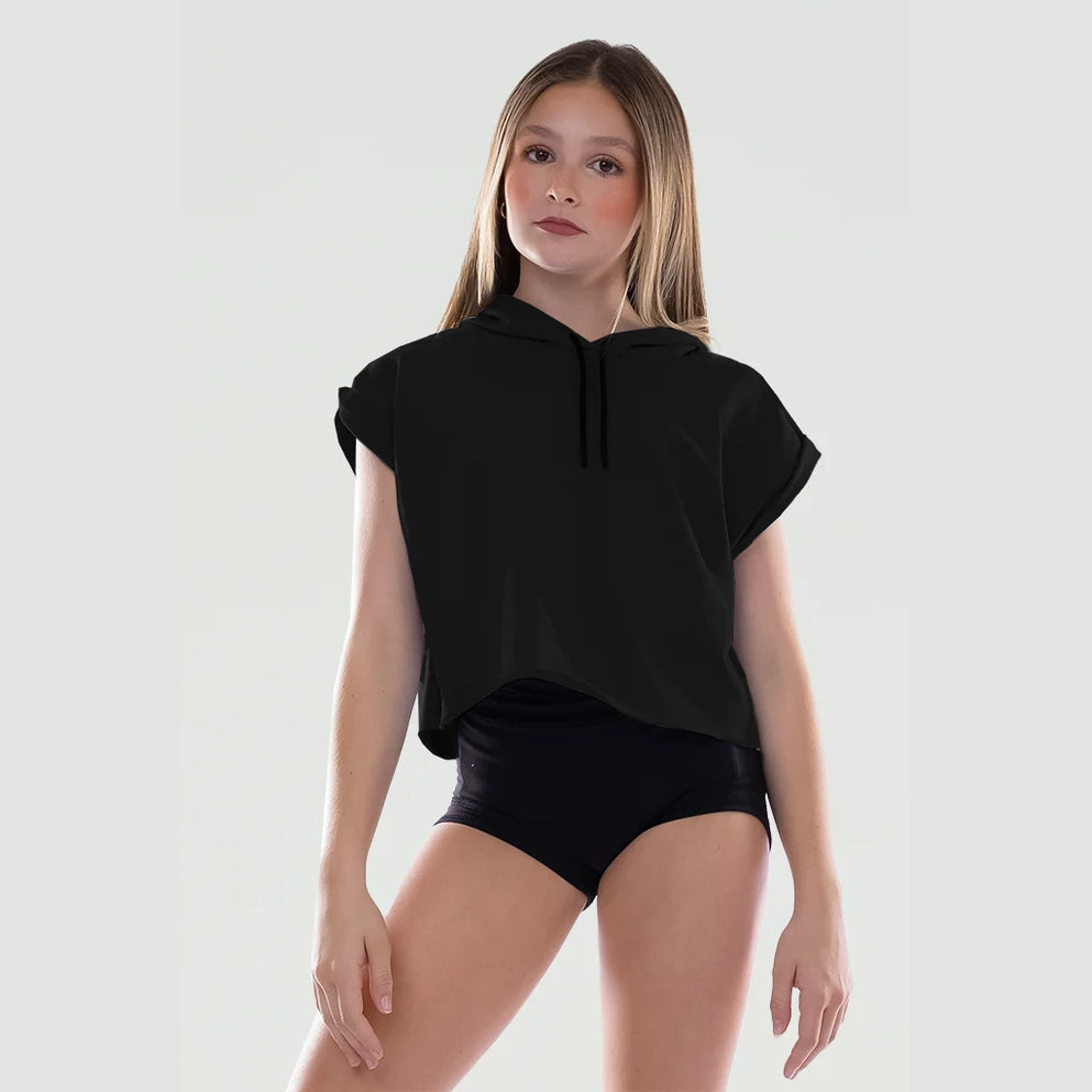 Raya Hooded Crop Hoodie