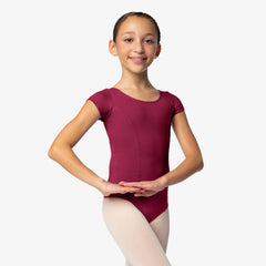 Trissie Child Cap Sleeve Leotard