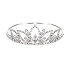 Crystal Marquis Petal Tiara