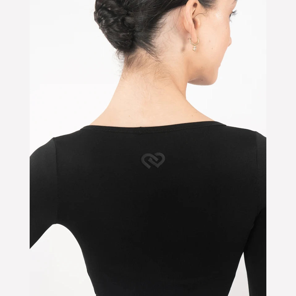 Wrap Top - Noir Black